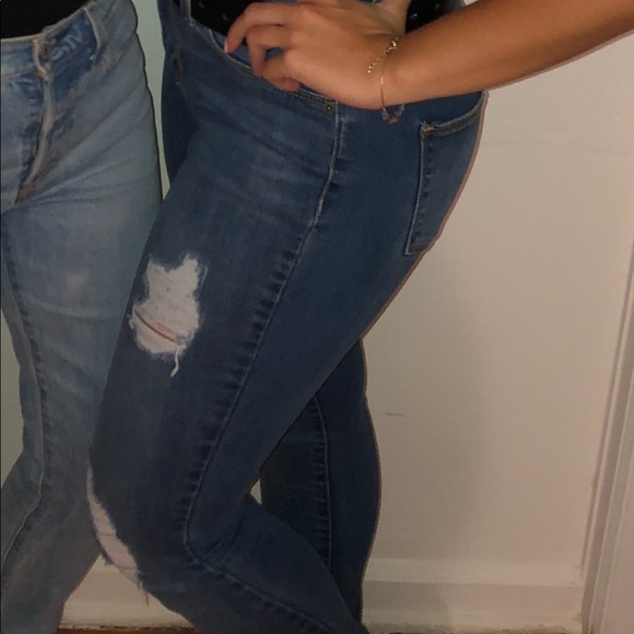 Ripped, medium washed denim jeans - Picture 6 of 6